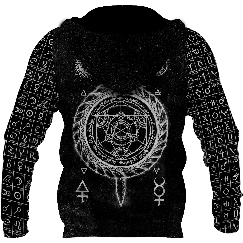 Alchemy 3D All Over Printed Shirts Hoodie JJ030301-Apparel-MP-Hoodie-S-Vibe Cosy™