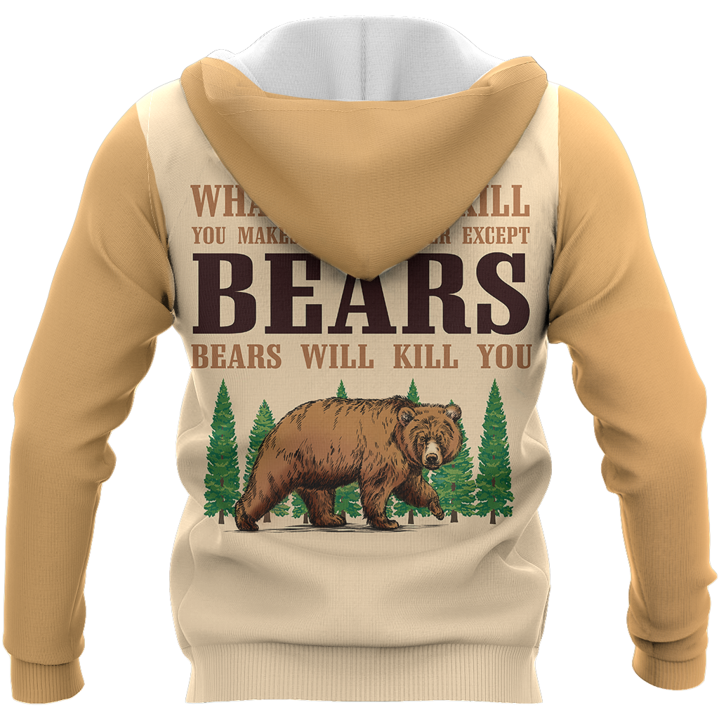 Look A Menu - Camping Bear NNKQ303A-Apparel-NNK-Hoodie-S-Vibe Cosy™