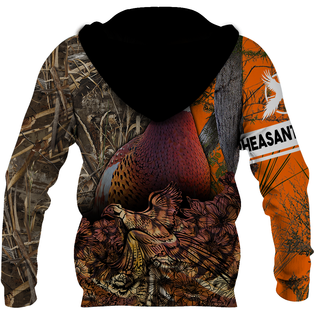 Pheasant Hunting 3D All Over Printed Shirts For Men And Women JJ130101-Apparel-MP-Hoodie-S-Vibe Cosy™