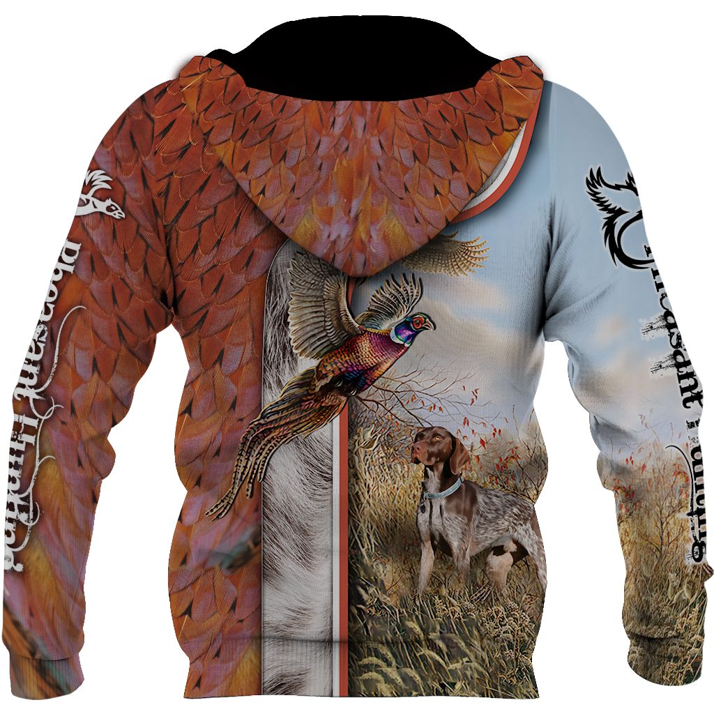 Pheasant Hunting 3D All Over Printed Shirts For Men And Women JJ100101-Apparel-MP-Hoodie-S-Vibe Cosy™