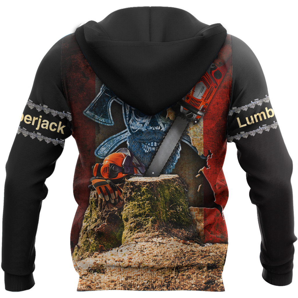 Beautiful Chainsaw Canadian Flag Art 3D All Over Printed Shirts Pi281102-Apparel-MP-Hoodie-S-Vibe Cosy™