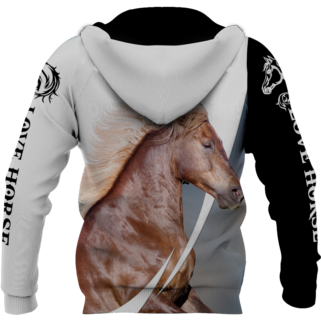 Love Horse Shirt - Winter Set for Men and Women JJ281202-Apparel-NNK-Hoodie-S-Vibe Cosy™