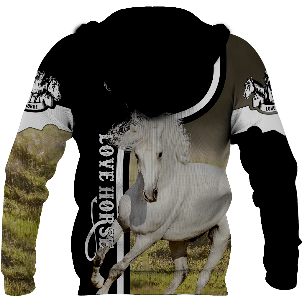 Love Horse Shirt - Winter Set for Men and Women JJ281201-Apparel-NNK-Hoodie-S-Vibe Cosy™