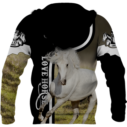 Love Horse Shirt - Winter Set for Men and Women JJ281201-Apparel-NNK-Hoodie-S-Vibe Cosy™
