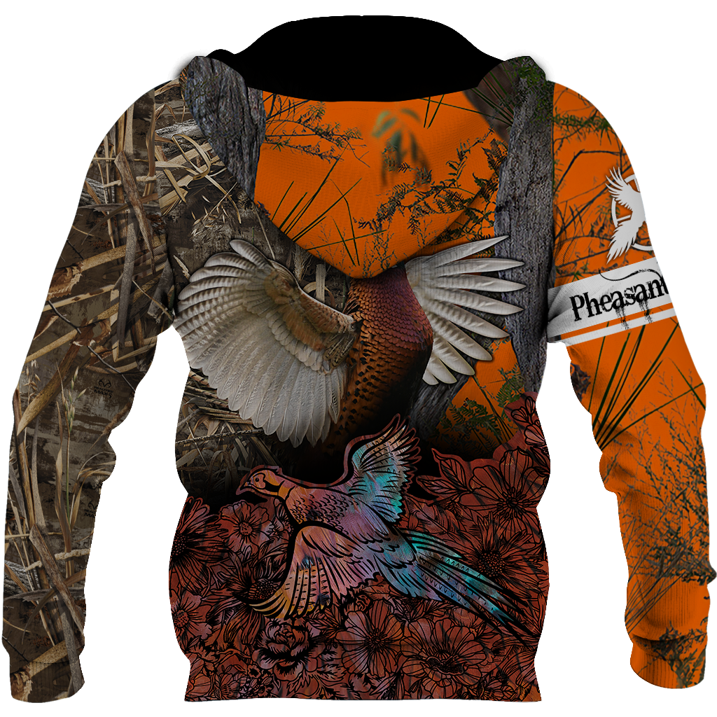 Pheasant Hunting 3D All Over Printed Shirts For Men And Women JJ050203-Apparel-MP-Hoodie-S-Vibe Cosy™