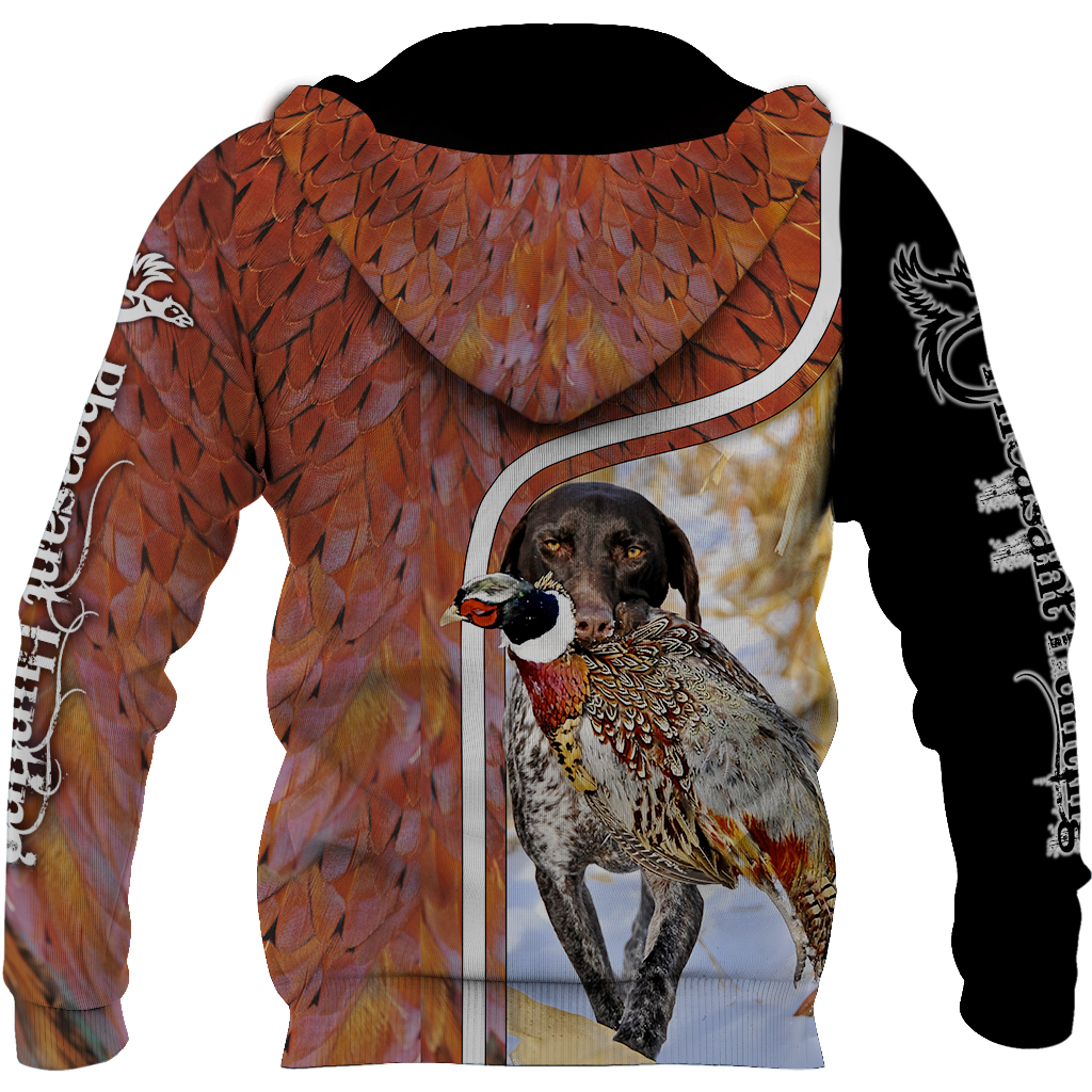 Pheasant Hunting 3D All Over Printed Shirts For Men And Women JJ100102-Apparel-MP-Hoodie-S-Vibe Cosy™