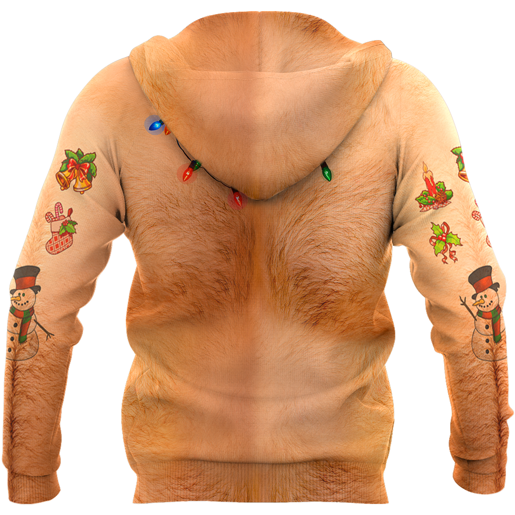 Real Christmas Tattoos All Over Printed-Apparel-HP Arts-Hoodie-S-Vibe Cosy™