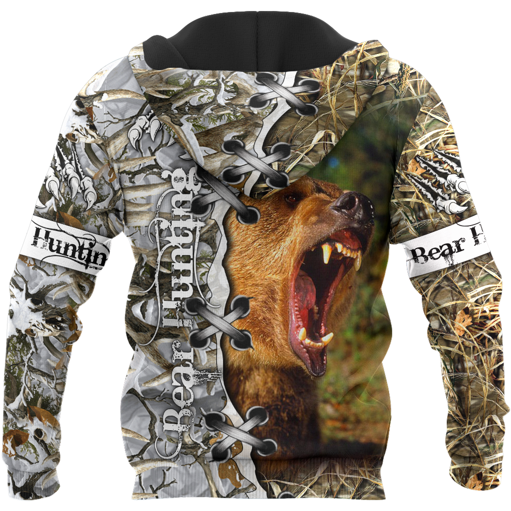 BEAR HUNTING CAMO 3D ALL OVER PRINTED SHIRTS FOR MEN AND WOMEN Pi061201 PL-Apparel-PL8386-Hoodie-S-Vibe Cosy™