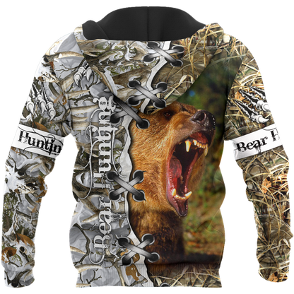 BEAR HUNTING CAMO 3D ALL OVER PRINTED SHIRTS FOR MEN AND WOMEN Pi061201 PL-Apparel-PL8386-Hoodie-S-Vibe Cosy™