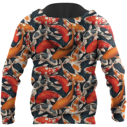 Koi fish on skin 3D all over printing shirts for men and women TR050201 - Amaze Style™-Apparel