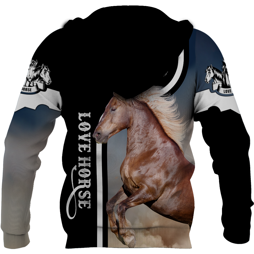 Beautiful Horse Shirt - Winter Set for Men and Women JJ101201-Apparel-NNK-Hoodie-S-Vibe Cosy™