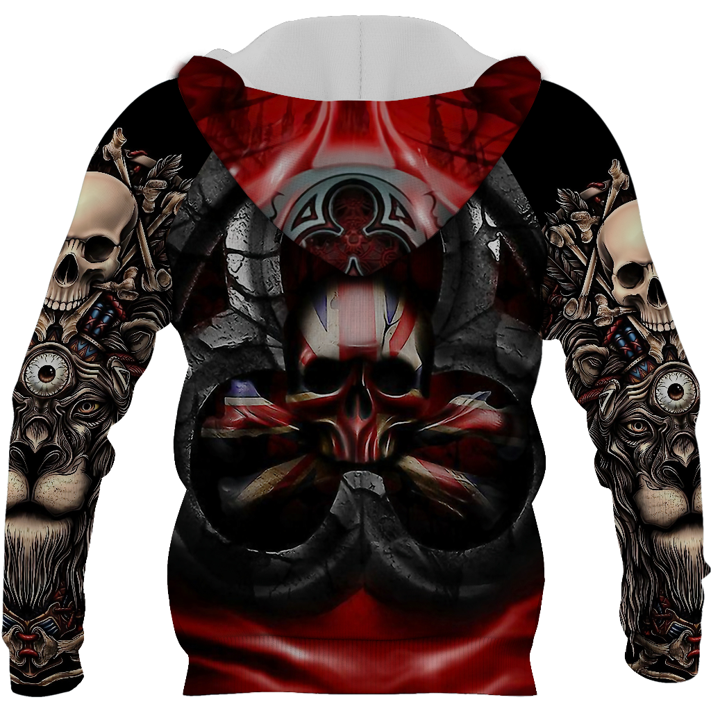 Love Skull PL267-Apparel-PL8386-Hoodie-S-Vibe Cosy™