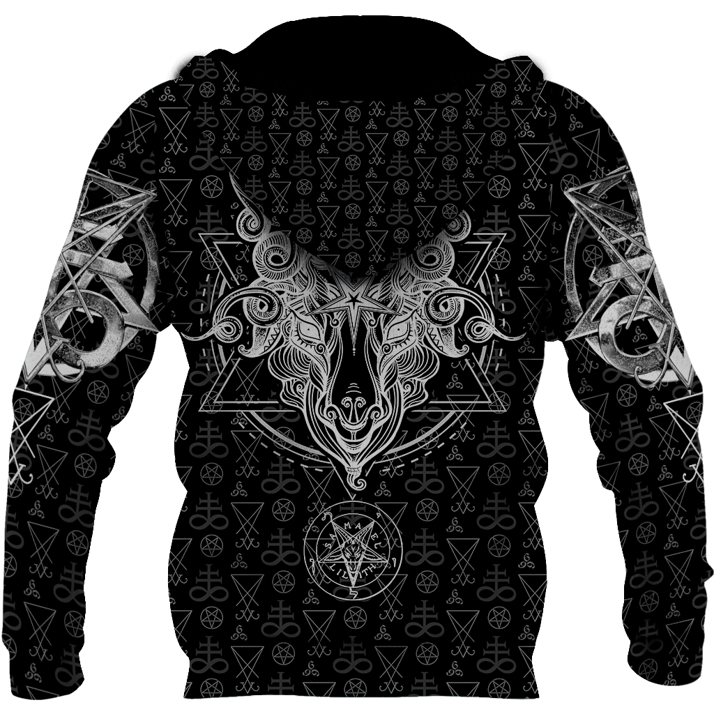 Satanic Devil 3D All Over Printed Hoodie JJ130201-Apparel-MP-Hoodie-S-Vibe Cosy™