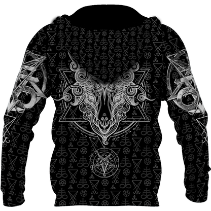 Satanic Devil 3D All Over Printed Hoodie JJ130201-Apparel-MP-Hoodie-S-Vibe Cosy™