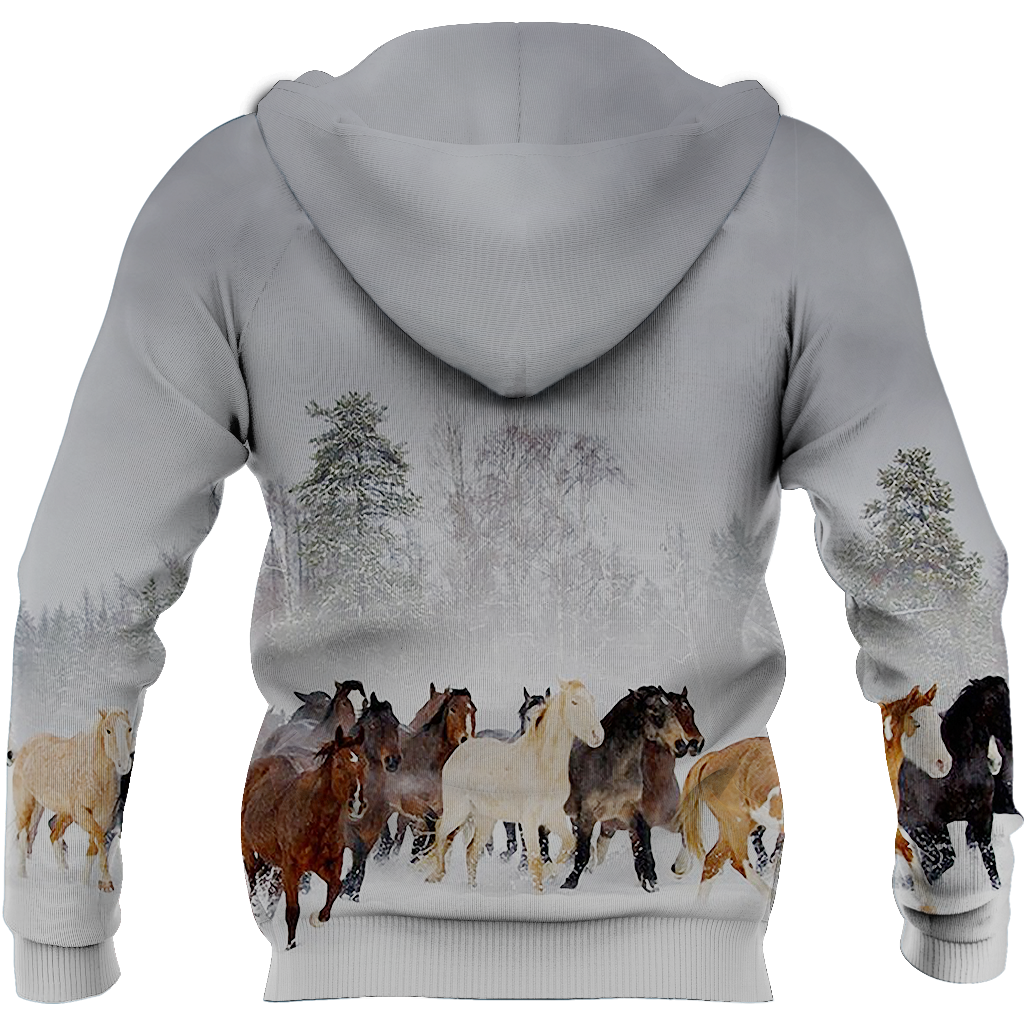 Dawn - Horse NTH220709-Apparel-NTH-Hoodie-S-Vibe Cosy™