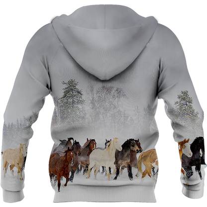 Dawn - Horse NTH220709-Apparel-NTH-Hoodie-S-Vibe Cosy™
