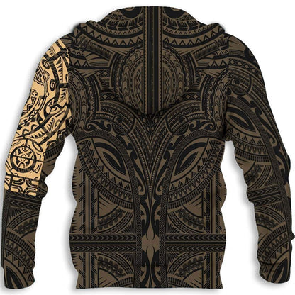 Tiki Ancestors All Over Hoodie HC2402-Apparel-Huyencass-Hoodie-S-Vibe Cosy™