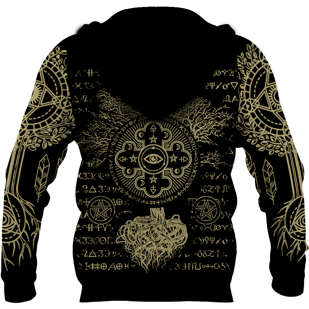Alchemy World Tree 3D All Over Printed Shirts Hoodie JJ140201-Apparel-MP-Hoodie-S-Vibe Cosy™