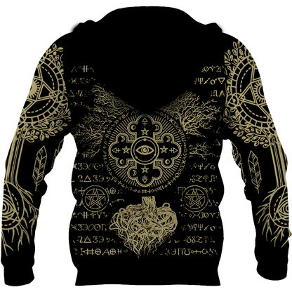 Alchemy World Tree 3D All Over Printed Shirts Hoodie JJ140201-Apparel-MP-Hoodie-S-Vibe Cosy™