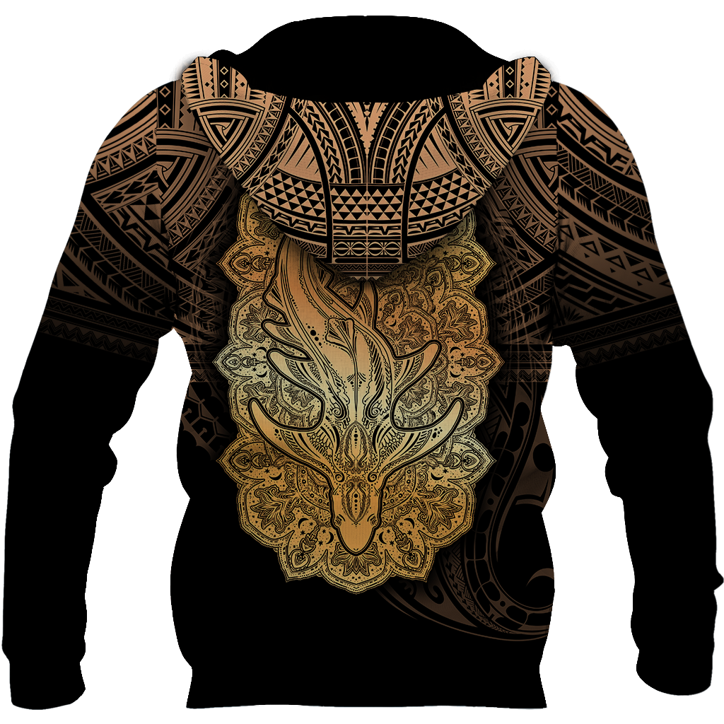 Wild Shark Polynesian 3d all over printed shirt and short for man and women JJ190202 PL-Apparel-PL8386-Hoodie-S-Vibe Cosy™