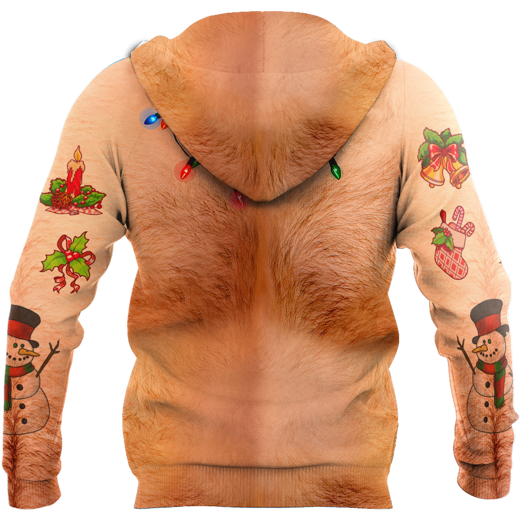 Real Skin Christmas Accessories All Over Printed Pi081001-Apparel-HP Arts-Hoodie-S-Vibe Cosy™