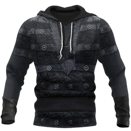 The Last Kingdom Warrior Chainmail Armor 3D All Over Printed Shirts Hoodie MP020302-Apparel-P-Hoodie-S-Vibe Cosy™