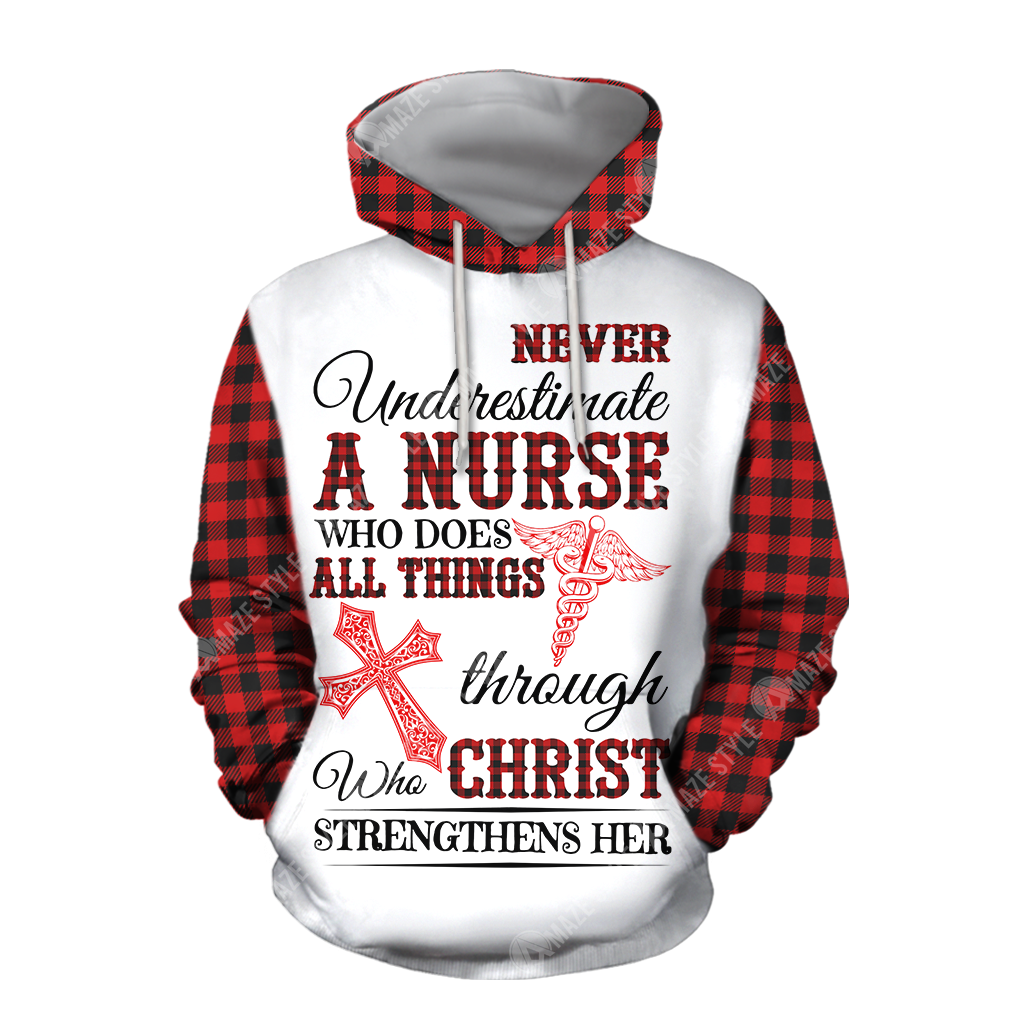 Nurse 3d hoodie shirt for men and women HG HAC250301-Apparel-HG-Hoodie-S-Vibe Cosy™