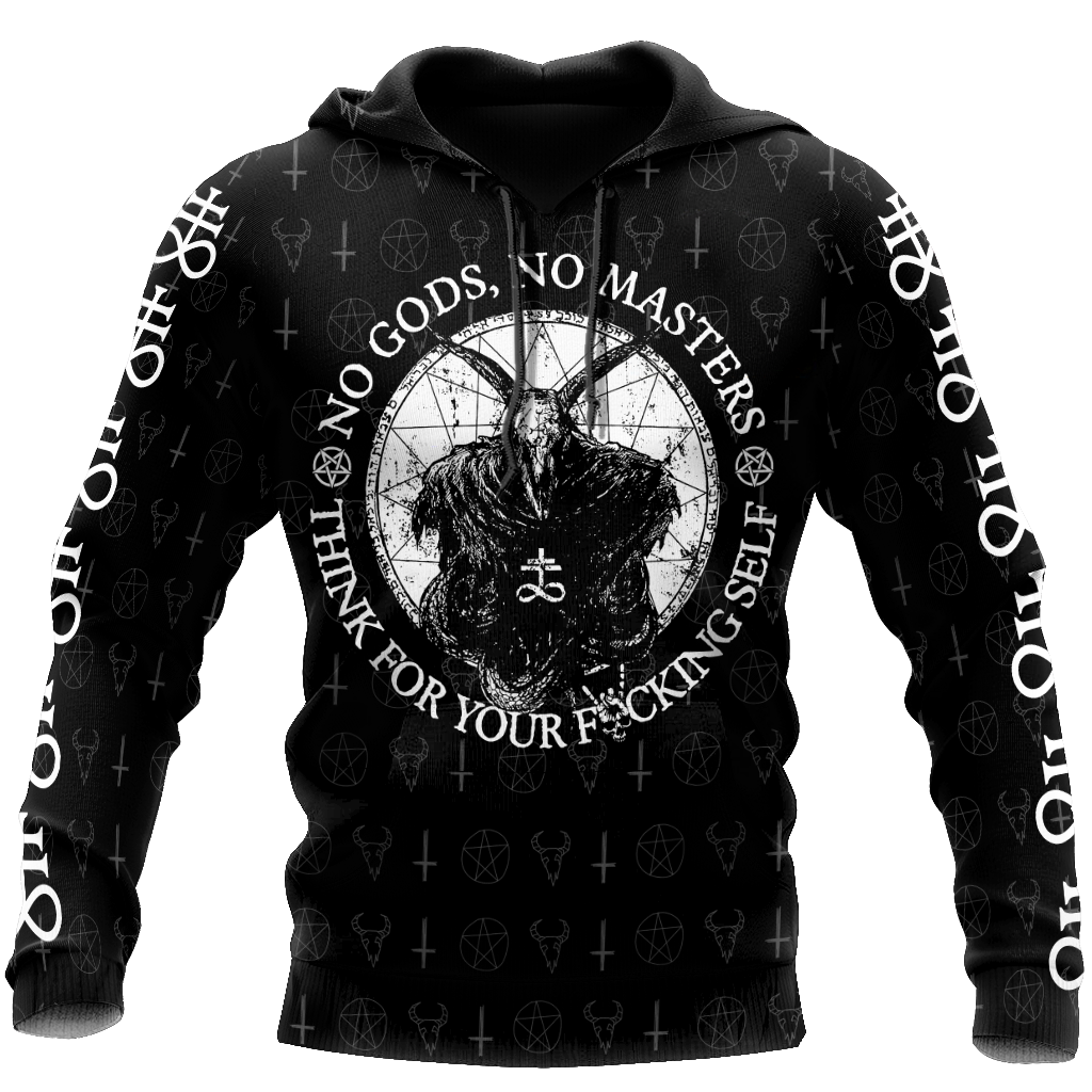 Satanic Tribal 3D All Over Printed Hoodie JJ09062003-Apparel-MP-Hoodie-S-Vibe Cosy™