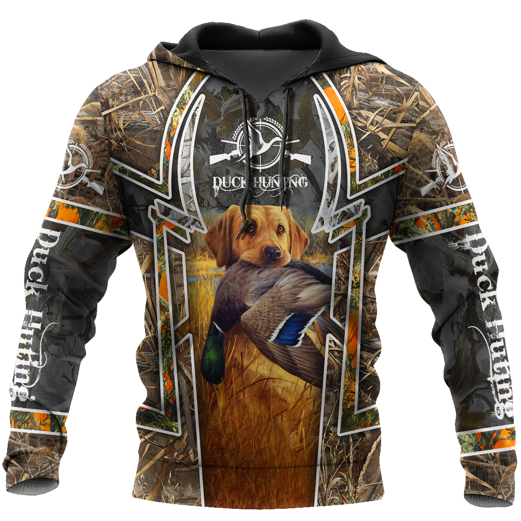 Mallard Duck Hunting 3D All Over Printed Shirts for Men and Women AM261101-Apparel-TT-Hoodie-S-Vibe Cosy™
