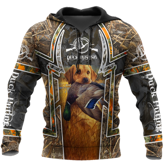 Mallard Duck Hunting 3D All Over Printed Shirts for Men and Women AM261101-Apparel-TT-Hoodie-S-Vibe Cosy™