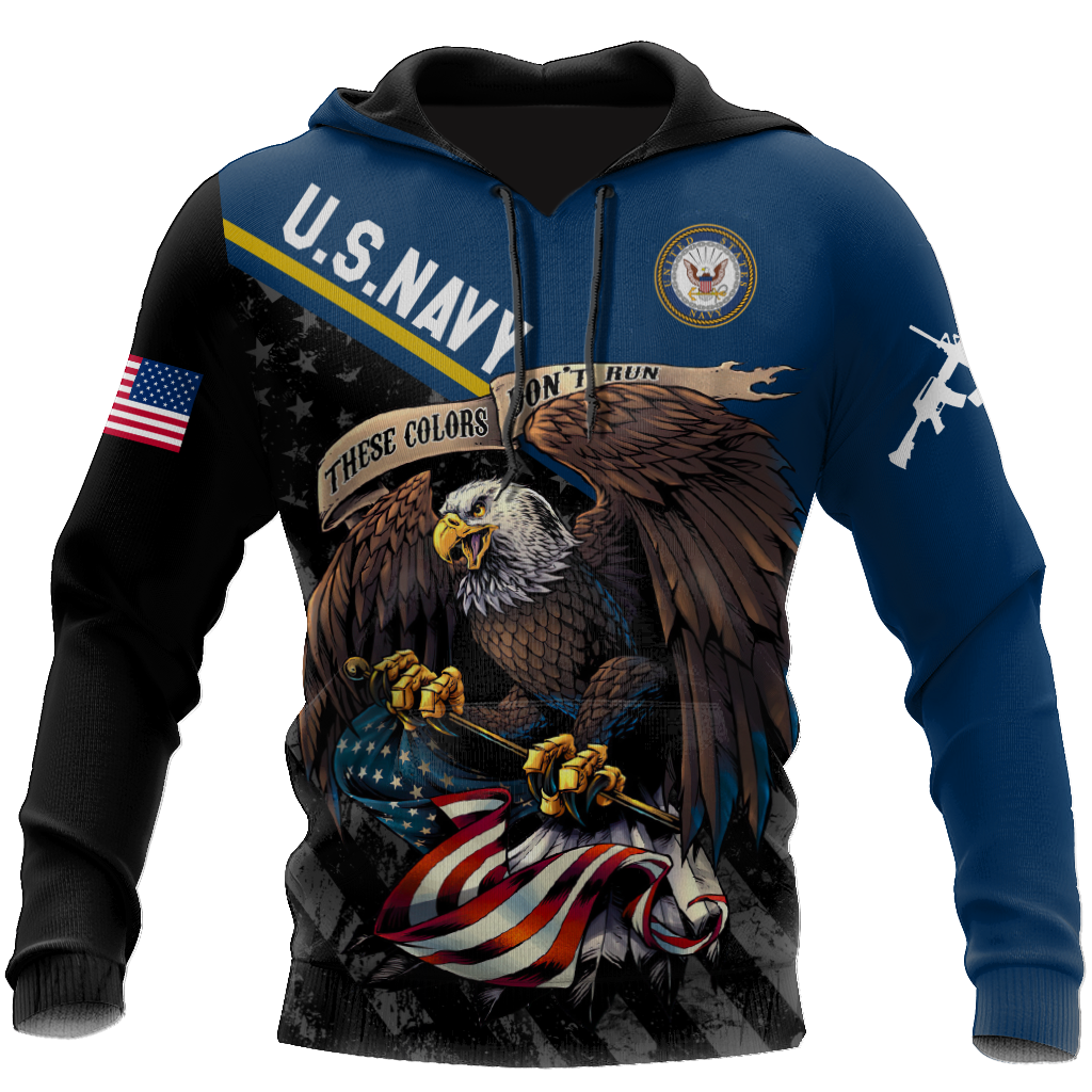 US Navy 3D All Over Printed Shirts For Men And Women