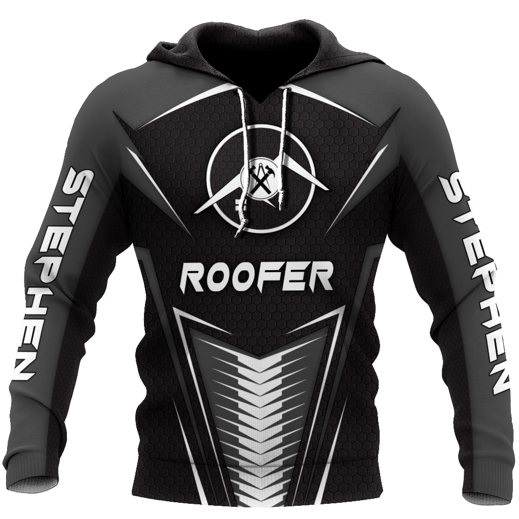 Custom Name Roofer Man - Crazy Enough To Love This 3D All Over Printed Shirts For Men