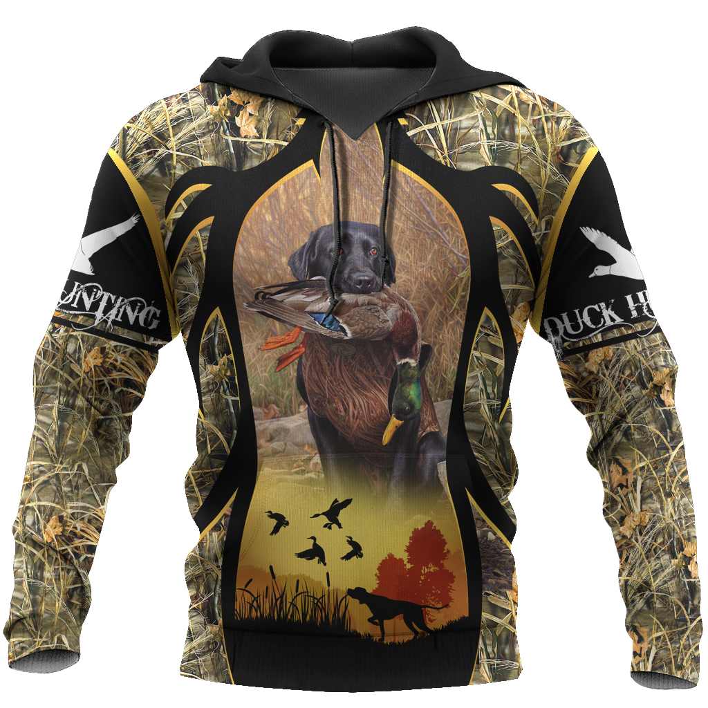 Mallard Duck Hunting 3D All Over Printed Shirts for Men and Women AM131101-Apparel-TT-Hoodie-S-Vibe Cosy™