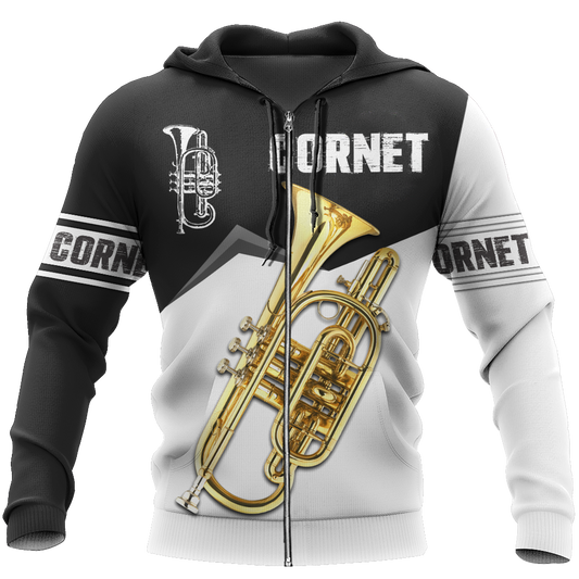 Cornet music 3d hoodie shirt for men and women HG HAC260202-Apparel-HG-Zip hoodie-S-Vibe Cosy™