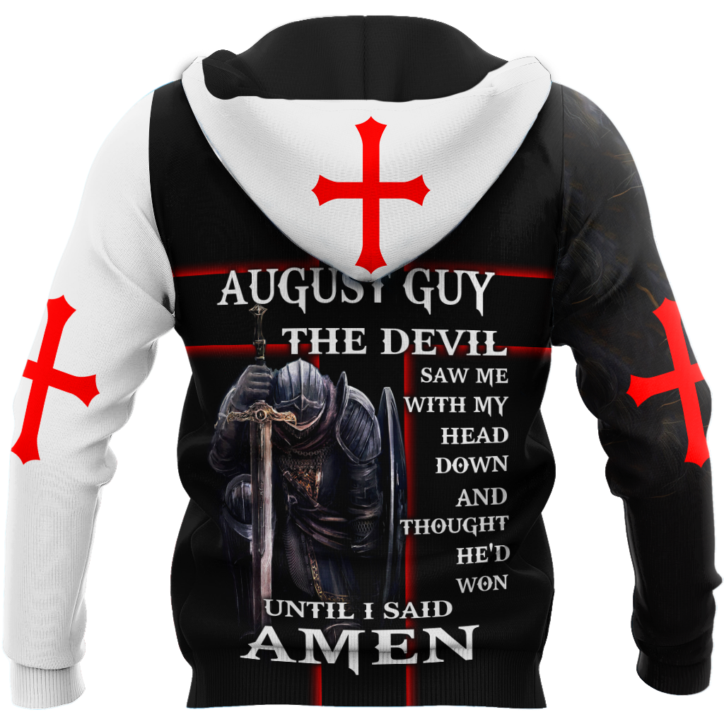 August Guy- Untill I Said Amen 3D All Over Printed Shirts For Men and Women Pi250501S8-Apparel-TA-Hoodie-S-Vibe Cosy™
