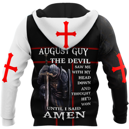 August Guy- Untill I Said Amen 3D All Over Printed Shirts For Men and Women Pi250501S8-Apparel-TA-Hoodie-S-Vibe Cosy™