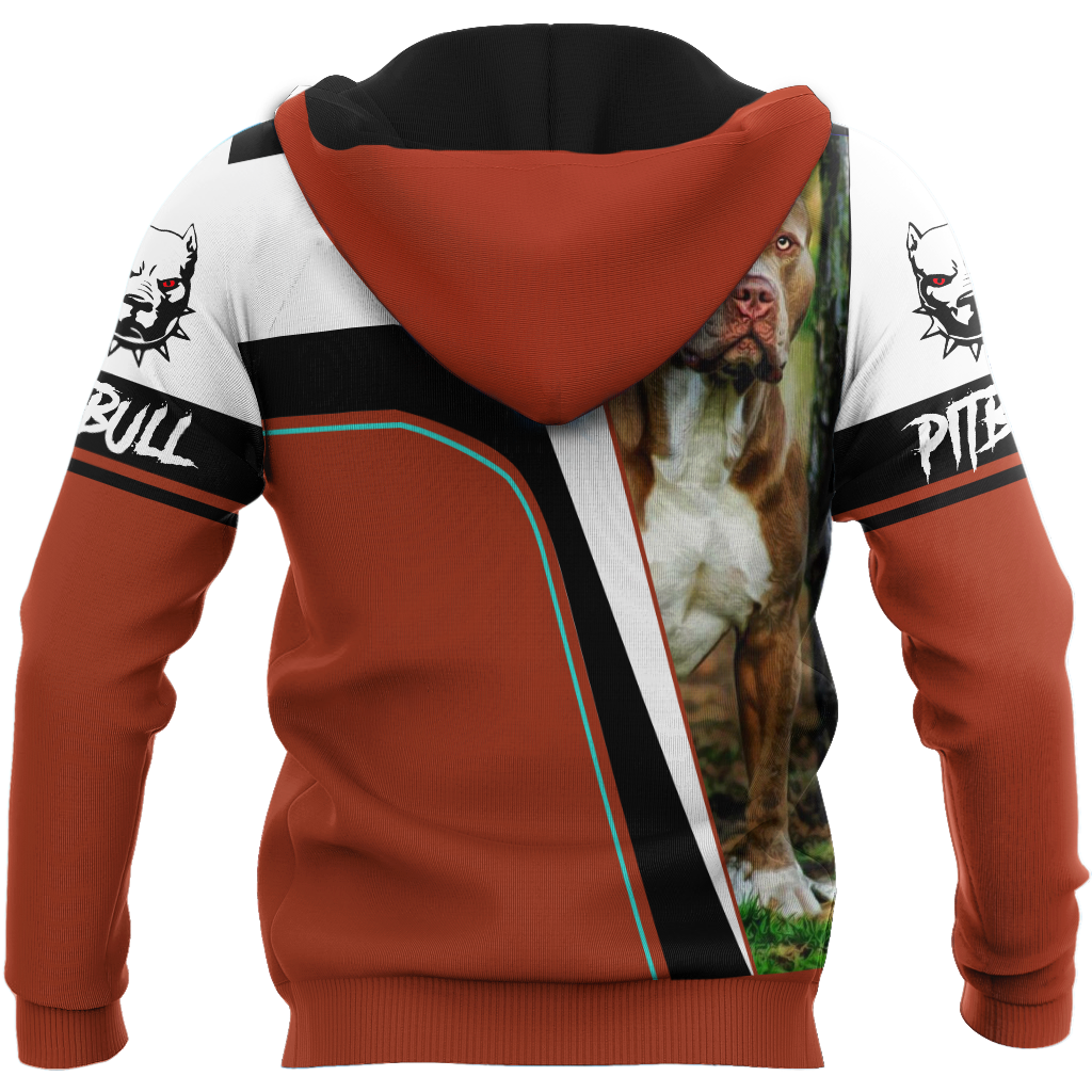 Pitbull 3d hoodie shirt for men and women HVT31102003