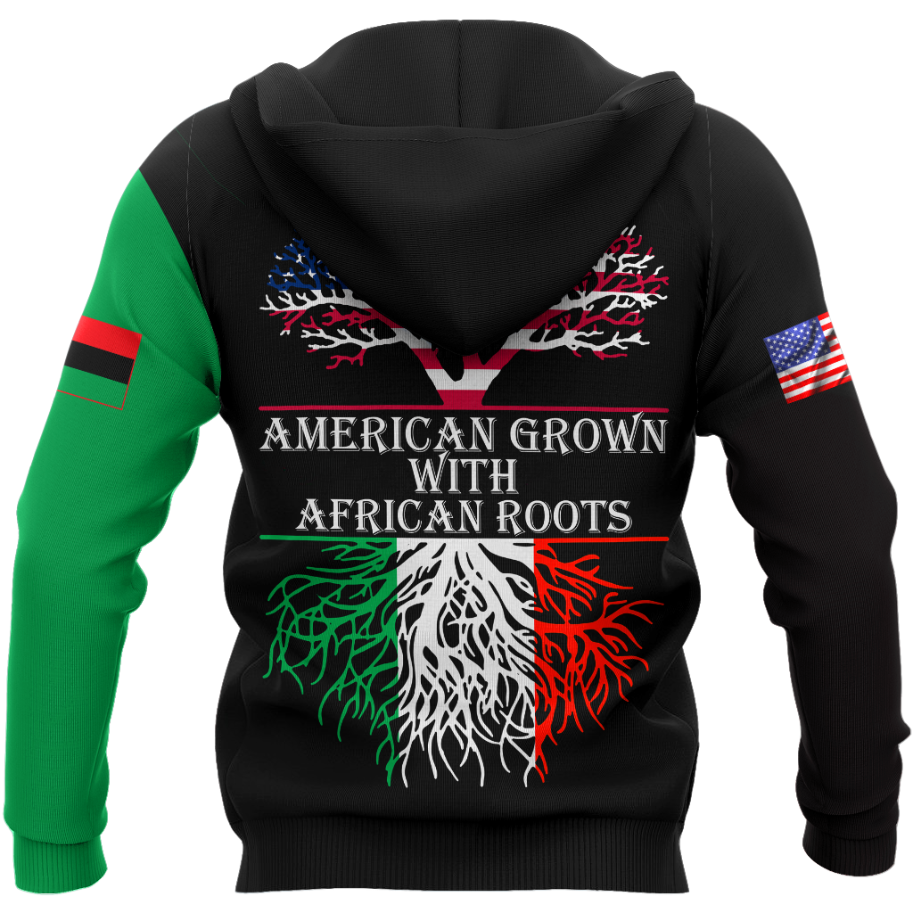 American grown with african roots 3d hoodie shirt for men and women HAC250601-Apparel-HG-Zip hoodie-S-Vibe Cosy™