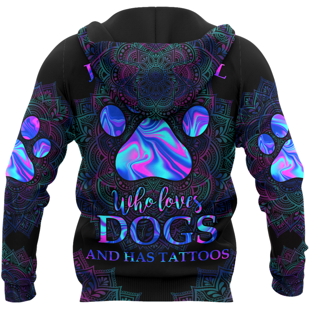 Girl loves dogs 3d hoodie shirt for men and women HAC100906