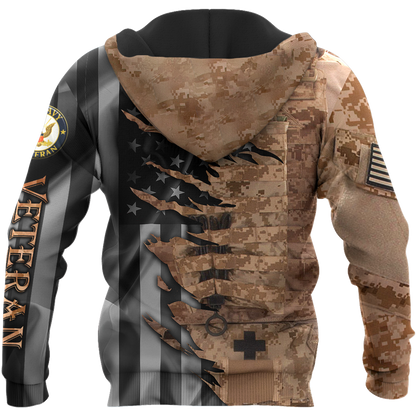 Proud to be US Navy Seal Veteran 3D All Over Printed Shirts For Men and Women HAC210802