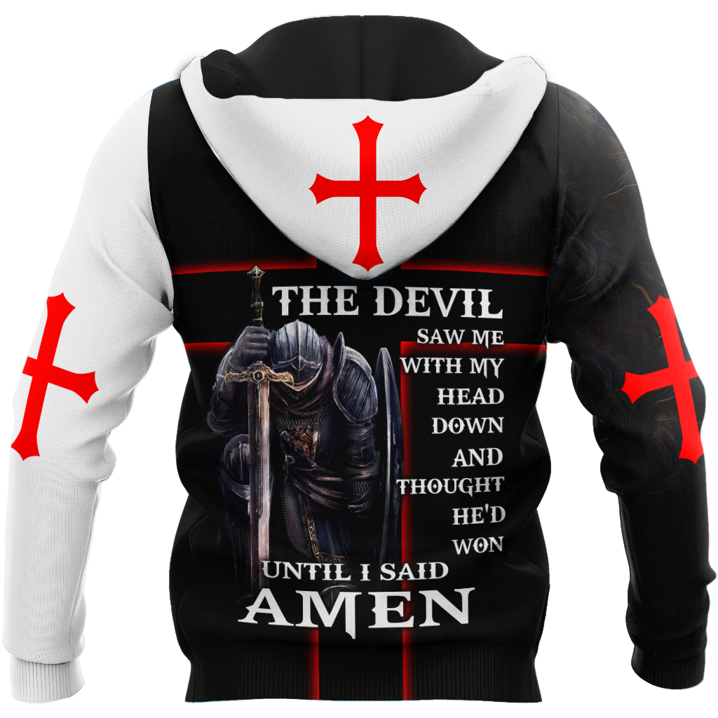 The Devil Saw Me With My Head Down 3D All Over Printed Shirts For Men and Women Pi250501S13-Apparel-TA-Hoodie-S-Vibe Cosy™