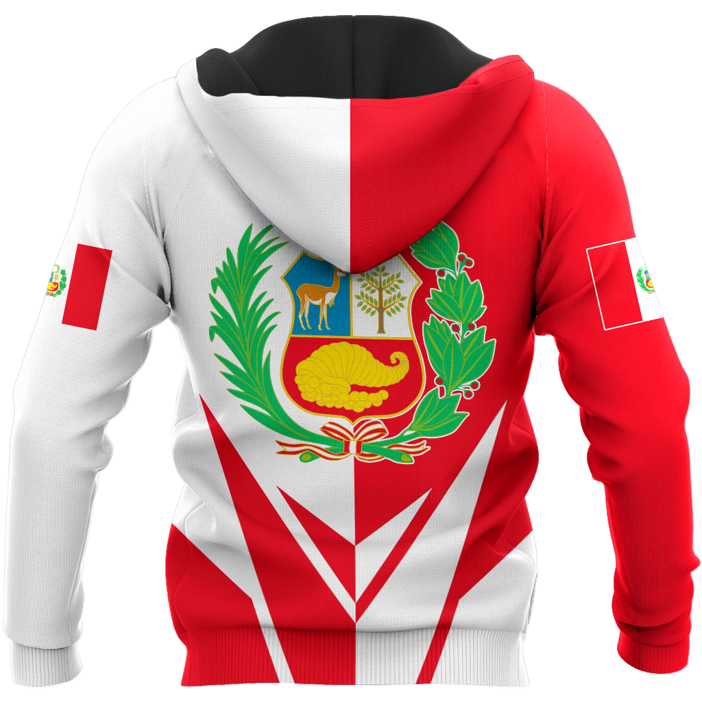Peru 3d hoodie shirt for men and women HAC220605-Apparel-HG-Zip hoodie-S-Vibe Cosy™