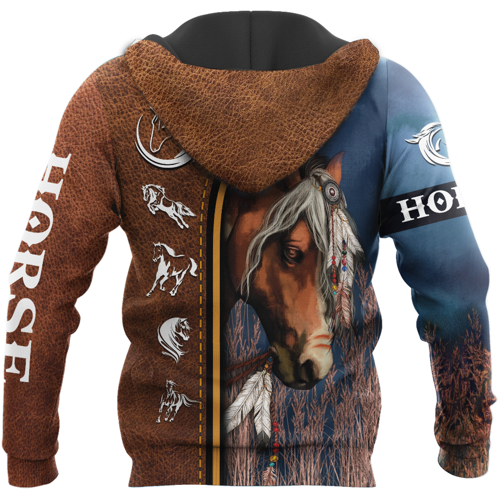 Love Horse 3D All Over Printed Shirts TR0705203-Apparel-MP-Hoodie-S-Vibe Cosy™