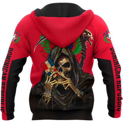 Dominican Republic 3d hoodie shirt for men and women HAC230602-Apparel-HG-Zip hoodie-S-Vibe Cosy™