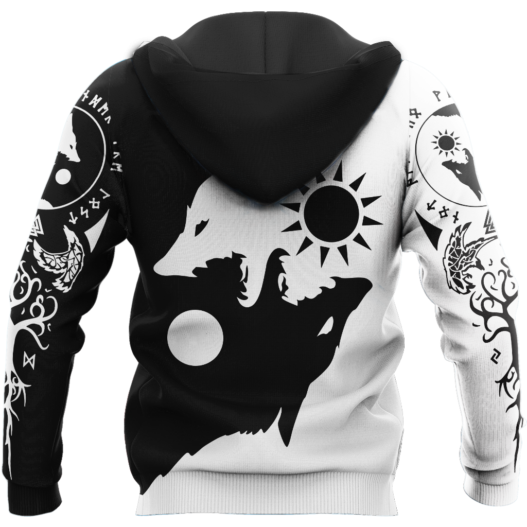 Skoll and Hati 3D All Over Printes Shirts - Amaze Style™-Apparel