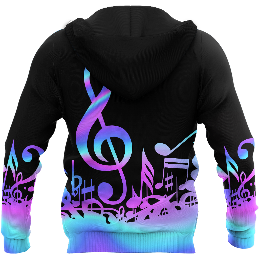 Purple Music Notes 3D All Over Printes-Apparel-HP Arts-Hoodie-S-Vibe Cosy™