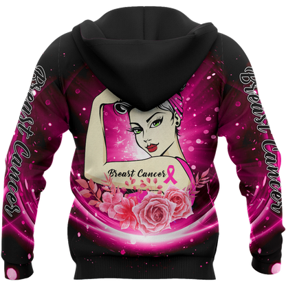 Breast cancer 3d hoodie shirt for men and women HAC270405-Apparel-HG-Zip hoodie-S-Vibe Cosy™