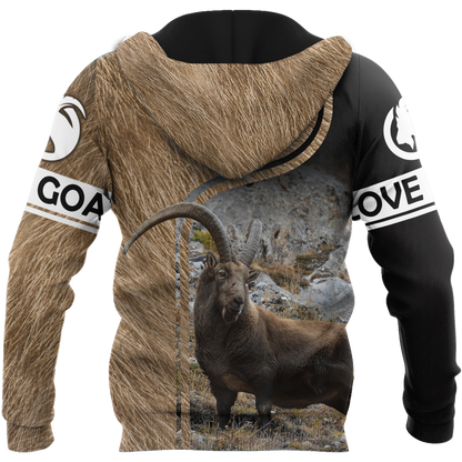 Love Goat 3D All Over Printed Shirts For Men and Women MH3007201-Apparel-TT-Hoodie-S-Vibe Cosy™