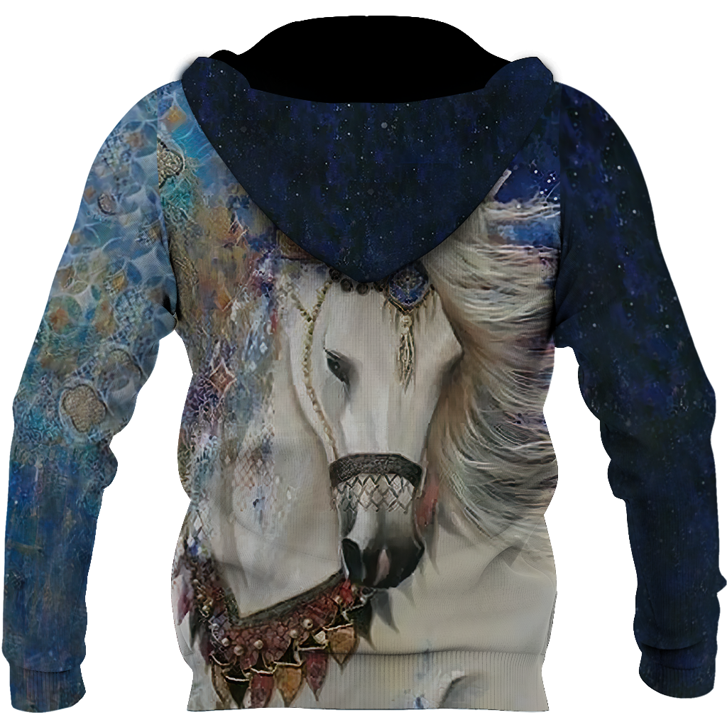 Love Horses 3D All Over Printed Shirts For Men And Women JJ110402-Apparel-MP-Hoodie-S-Vibe Cosy™