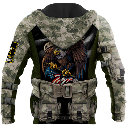 Army Veteran Our Flag Does Not Fly Because The Wind 3d shirts